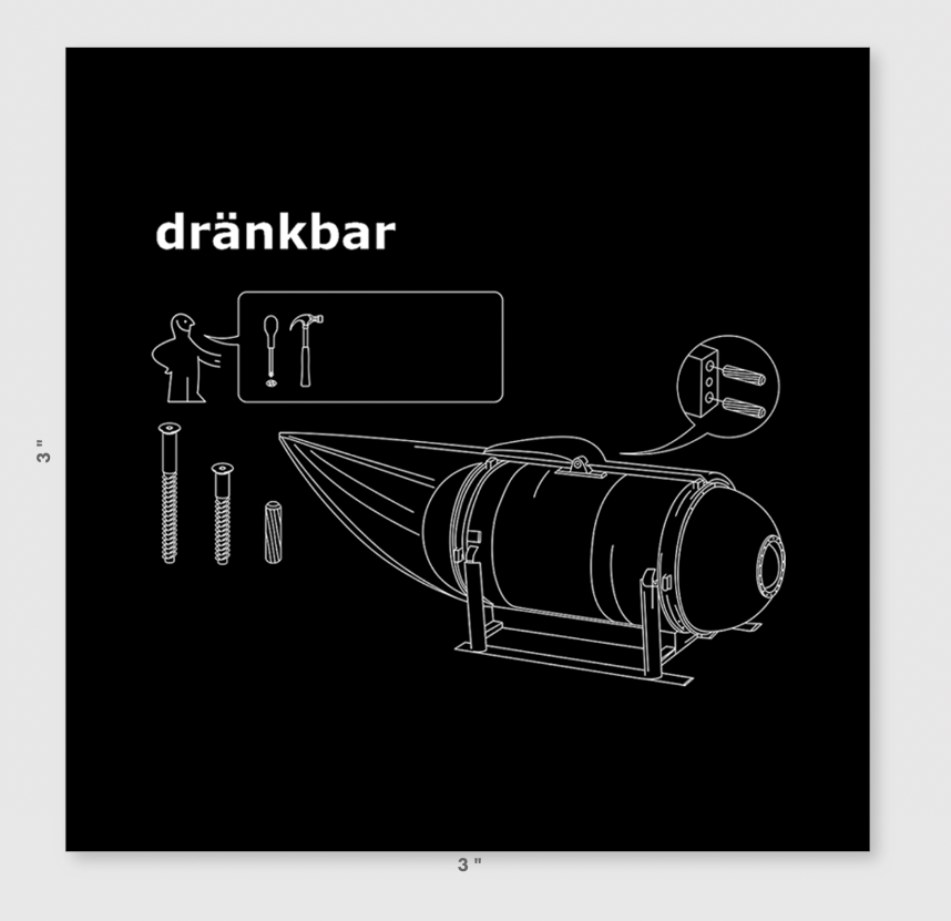 Drankbar (3" x 3")